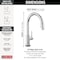 Delta Kitchen Faucet, 8" Mount, 1 or 3 Hole Commercial 9159T-DST - alternate 7