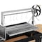 Koolmore 72 in. Argentine Santa Maria Charcoal and Wood Grill, Adjustable Outdoor BBQ, Black KM-OG-AW-72 - alternate 5