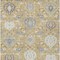 Homeroots 5' X 8' Gold Ivory And Gray Damask Washable Indoor Outdoor Area Rug 599413 - alternate 6