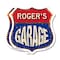 Signmission Roger's Garage, 6 inch X 6 inch, Plastic Sign, 2PK SHI-P-2PACK-6-383-ROGER - alternate 1
