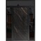 Vdomdoors Steel Door Dekton 0118 Natural Noir 96вЂќ/ 2 Side and Top Exterior Window Sidelite Entry Door Paint DEKTON0118EXD-NOIR-W12+36+12xH96+16-LH-I - alternate 1