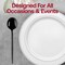 Smarty Had A Party Solid Black Moderno Disposable Plastic Dessert Spoons (480 Spoons), 480PK 9330-BTSP-CASE - alternate 6