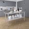 Amgood 36 in. x 72 in. Stainless Steel Table, Metal Utility Kitchen Prep Work Table, NSF AMG WT-3672-Z - alternate 7