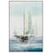 Homeroots 24" X 36" Brown Frame Quiet Boats 365453 - alternate 4