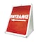 Signmission Entrance, 36 Inch x 24 Inch A-frame Yard Sign, Coroplast Yard Sign SBC-2436-30372 - alternate 1
