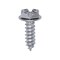 Auveco 10 x 5/8in Slotted Hex Washer Head Tapping Screw Zinc, 100PK 3382 - alternate 1