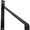 Homeroots 8" Set Of Two Black Metal Wall Mounted Shelf Brackets 634528 - alternate 5