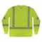 Ergodyne Hi-Vis Shirt, L, Lime, Long Sleeve 22254 - alternate 7