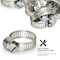 Everflow Stainless Steel Worm Drive Hose Clamps 5/16'' - 7/8'' Adjustable SAE 6, 10PK 6206SSHCA - alternate 7