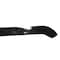 Nahanco 17in Black Equinox Acrylic Shirt Hanger w/Brushed Chrome Hardware, 12PK 9201750HU - alternate 2