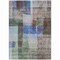 Homeroots 5' X 8' Brown Green And Blue Abstract Washable Indoor Outdoor Area Rug 604277 - alternate 5