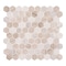 Andova Tiles Amarillo 1.25" x 1.25" Natural Stone Honeycomb Mosaic Wall & Floor Tile ANDAMA102 - alternate 6