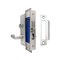 Ecs Hardware Durable Heavy Duty Mortise Lockset w/ Lever 26D Satin Chrome, 2-3/4 in Larger Backset, Right Handed ECSH-MLWL234-SS-SC1-RH - alternate 1