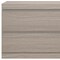 Homeroots 18" Beige Wood Two Drawer Nightstand 719564 - alternate 6