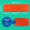 Flipside Red Plastic Study Carrels, 12 in x 46.5 in, 24PK 19733-24 - alternate 5