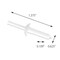 Palclad Rivets .75 in White, 50PK 92593 - alternate 4