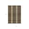 Homeroots 10' X 14' Brown Taupe And Plum Plaid Washable Indoor Outdoor Area Rug 613962 - alternate 6