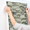 A-Street Prints Octavia Dark Green Marbled Ink Wallpaper 4147-27377 - alternate 1