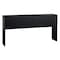 Hirsh Desk Hutch, 36 in H, 71 in W X Metal, Black 20559 - alternate 3