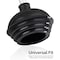 Neiko Toilet Plunger with Patented All-Angle Design, Aluminum Handle, Black, 1-Pack 60166A-ASB - alternate 4