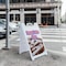 Signmission Funnel Cake Fries, A-Frame & 2 Decals Installed, Heavy-Duty Plastic Frame SBHD-D-2436-Funnel Cake Fries - alternate 4