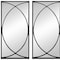 Homeroots Set of Three Black Iron Framed Accent Mirror, 3PK 485102 - alternate 4