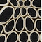 Homeroots 5' X 8' Black Ivory And Beige Abstract Washable Indoor Outdoor Area Rug 600517 - alternate 5
