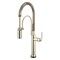 Brizo Litze SmartTouch Semi-Professional Kitchen Faucet, Industrial Handle Polished Nickel 64344LF-PN - alternate 2