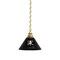 Holland Bar Stool Co Anaheim Ducks Pendant Light, Brass Fixture BL1BRAnaDks - alternate 1