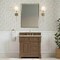 James Martin Vanities Brookfield 36" Single Vanity, Pecan, w/ 3 CM Tajnar Eclos Top 547-V36-PCN-3TJR - alternate 8