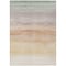 Homeroots 8' X 10' Coral Striped Washable Indoor Outdoor Area Rug 608148 - alternate 6