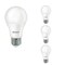 Bulbrite 9 Watt Dimmable A19 Frost Finish Medium Screw (E26) LED Light Bulb - 800 Lumens, 3000K, 4PK 862722 - alternate 1