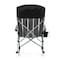 Picnic Time Family Of Brands Outdoor Rocking Camp Chair, Black 805-01-175-000-0 - alternate 6