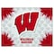 Holland Bar Stool Co University of Wisconsin (W) Logo 24"x32" Canvas Wall Art LCnvs2432Wisc-W - alternate 1