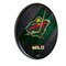 Holland Bar Stool Co Minnesota Wild 13" Solid Wood Clock WClkPBlkMinWld - alternate 1