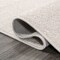 Jonathan Y Haze Solid Low-Pile Ivory 4 ft. x 6 ft. Area Rug SEU100D-4 - alternate 7