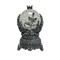 Santas Forest Halloween Water Globe with Skeleton Hand, 5 in H, Plastic, Black, Internal Light, Indoor 21947 - alternate 1