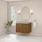 James Martin Vanities Laurent 36" Single Vanity, Honey Oak w/ 3 CM Victorian Silver Silestone Top 545-V36-HNO-3VSL - alternate 6
