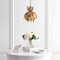 Jonathan Y Anne 12" Adjustable Metal LED Pendant, Gold JYL9509A - alternate 10