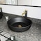 Vigo Lexington Single Handle Single-Hole Bathroom Vessel Faucet in Matte Gold and Carbon Fiber VG03028MGMB - alternate 6