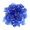 Homeroots Blue Round Reflective Fire Pit Glass 479095 - alternate 5