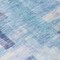 Homeroots 8' Blue Ivory And Gray Round Abstract Washable Indoor Outdoor Area Rug 602916 - alternate 7