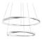 Afx Oberon 32in. Double LED Pendant - 80W - Satin Nickel OBRP2432LAJUDSN - alternate 1