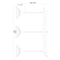 Z-Lite Lunelle Brushed Nickel 3 Light Linear Chandelier 3051P12-3L-BN - alternate 7