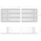 Tekton 3/8 In. Dr. Shallow, Semi-Deep, and Deep 12pt Socket Set w/Rails and Trays, 57-Piece (6 - 24 mm) SHD91126 - alternate 6