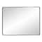 Homeroots 40" Black Metal Framed Accent Mirror 383724 - alternate 5