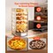 Vevor 5-Tier Commercial Food Warmer Display Pizza Cabinet 60L with LED Light NB-1PW - alternate 6