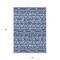 Homeroots 9' X 12' Navy Blue And Ivory Southwestern Washable Indoor Outdoor Area Rug 594182 - alternate 7