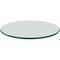 Fab Glass And Mirror 46in. Clear Round Glass Table Top, 1/2in. Thickness Tempered Ogee Edge Polished, Wall Mirror 46RD12MMOGTE - alternate 1
