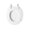 Bemis Toilet Seat Round White Vinyl Gloss 11-000 - alternate 5